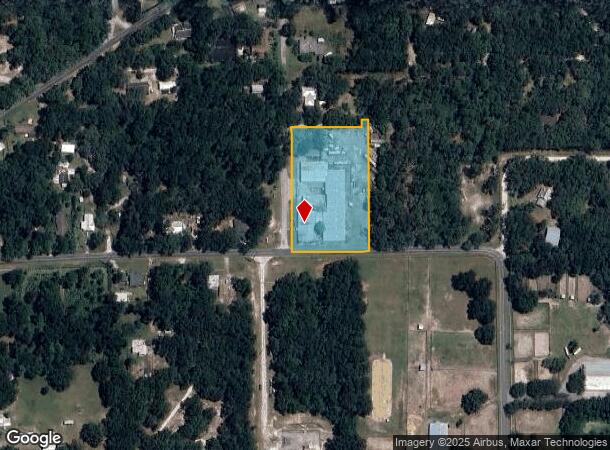 1275 Spring Garden Ranch Rd, De Leon Springs, FL Parcel Map