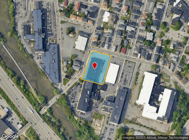 418 Quequechan St, Fall River, MA Parcel Map