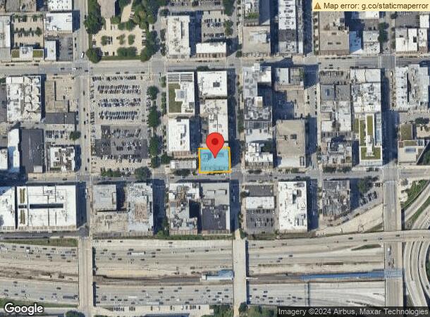  910 W Van Buren St, Chicago, IL Parcel Map