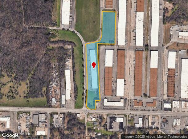  822 E Brooks Rd, Memphis, TN Parcel Map