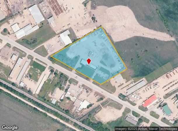 2000 S Kaufman St, Ennis, TX Parcel Map