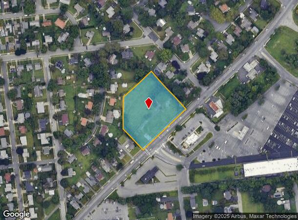  2895 Easton Ave, Bethlehem, PA Parcel Map