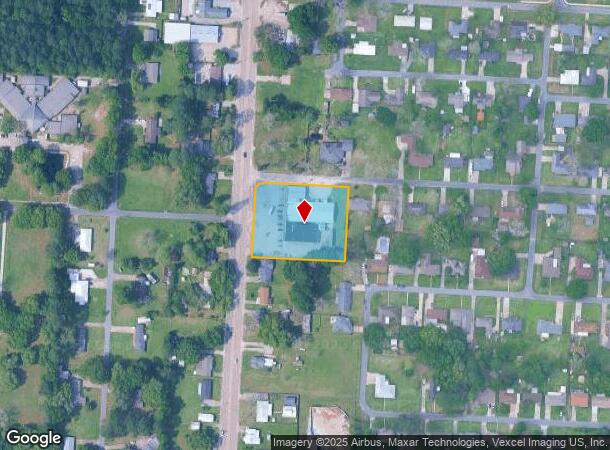  3826 Moss St, Lafayette, LA Parcel Map