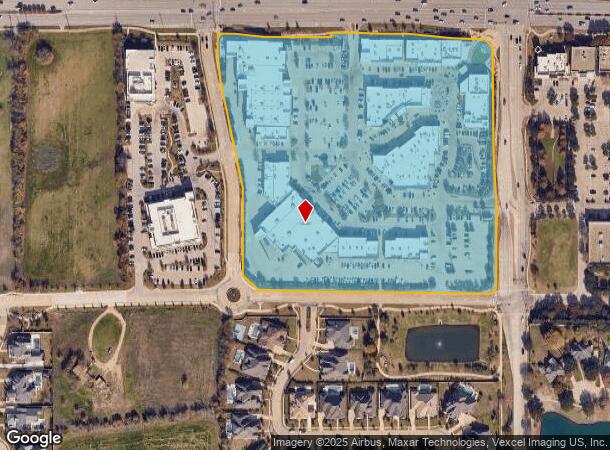  1035 E Southlake Blvd, Southlake, TX Parcel Map