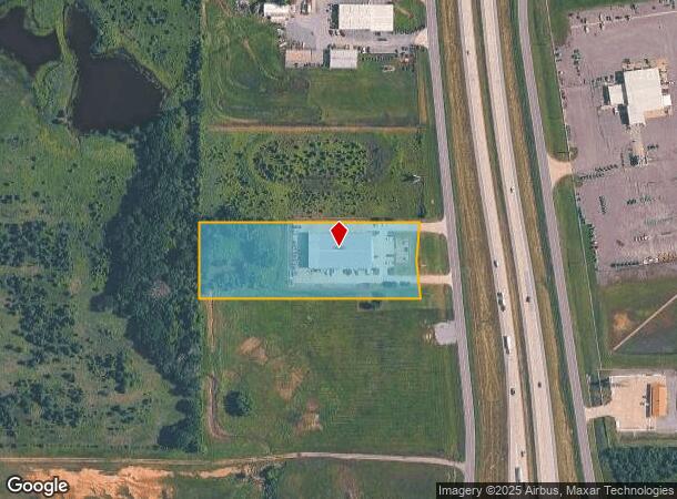  601 N 41St St E, Muskogee, OK Parcel Map