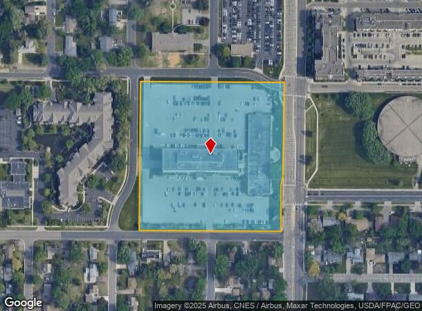 8100 Penn Ave S, Minneapolis, MN Parcel Map