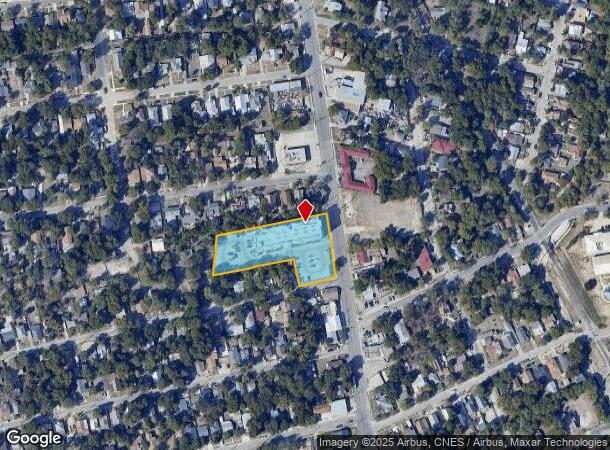  1507 Roosevelt Ave, San Antonio, TX Parcel Map