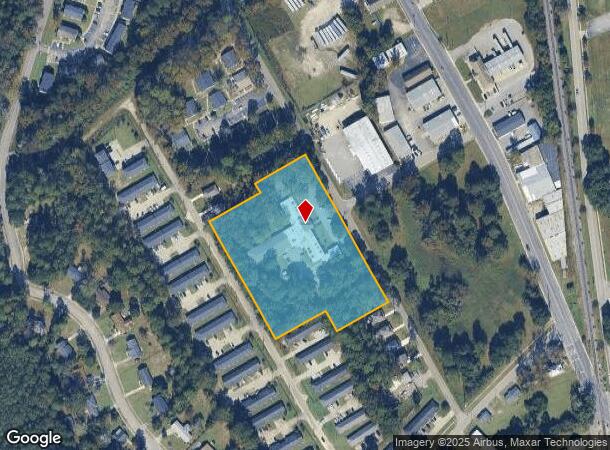 1180 Wolfe Trl, Orangeburg, SC Parcel Map