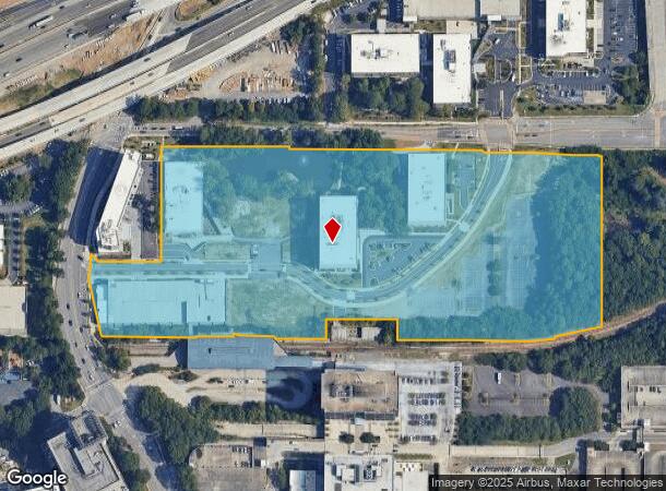 5775 Peachtree Dunwoody Rd, Atlanta, GA Parcel Map