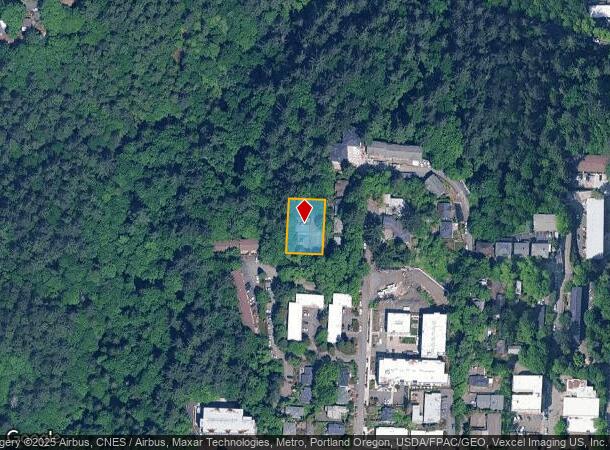  1239 Sw Woods St, Portland, OR Parcel Map