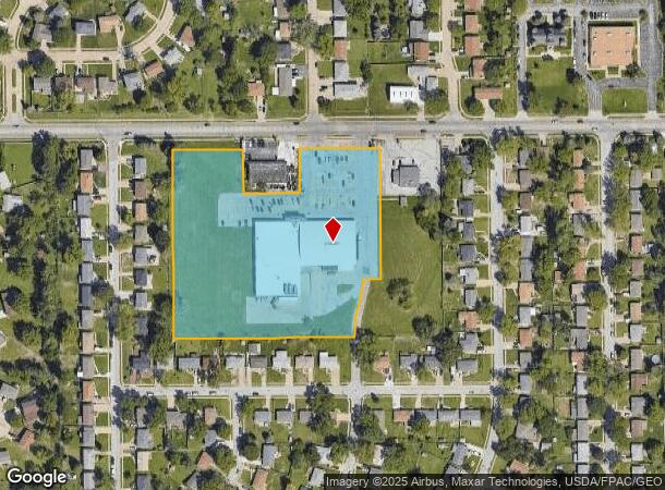 5101 Harrison St, Omaha, NE Parcel Map