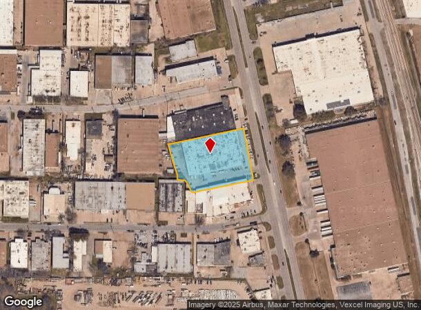 10679 Harry Hines Blvd, Dallas, TX Parcel Map