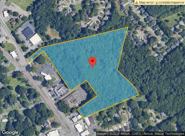  6130 Bisaner St Pvt St, Charlotte, NC Parcel Map