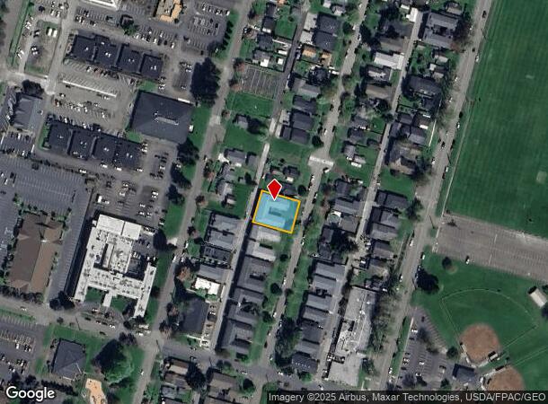 953 8Th Ave, Longview, WA Parcel Map