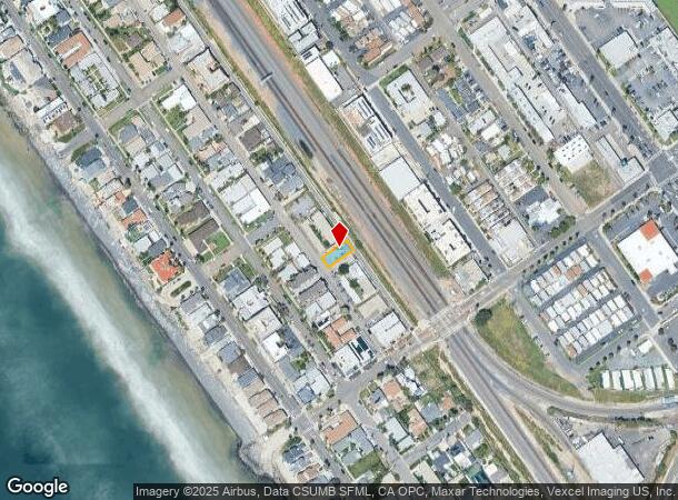  1112 S Myers St, Oceanside, CA Parcel Map