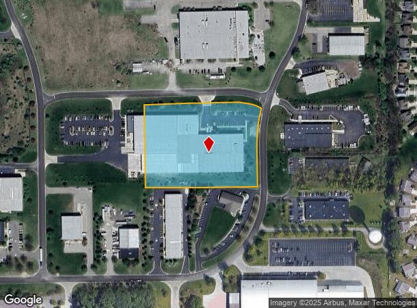 2221 Bishop Cir E, Dexter, MI Parcel Map