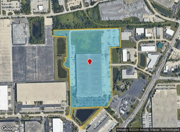  300 E Crossroads Pky, Bolingbrook, IL Parcel Map