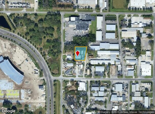 5012 N Lauber Way, Tampa, FL Parcel Map