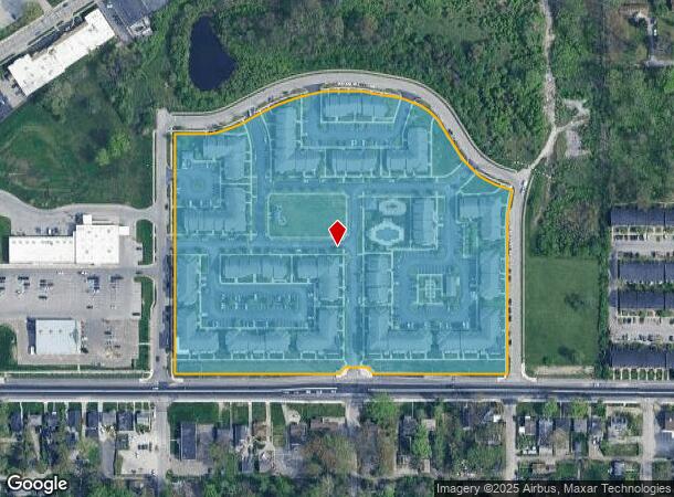  3210 Madison Square Pl, Indianapolis, IN Parcel Map