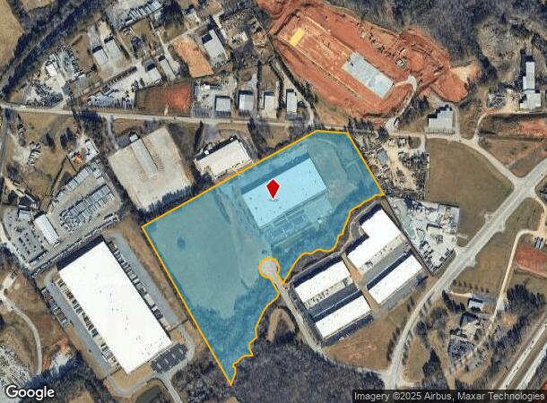  4080 Enterprise Way, Flowery Branch, GA Parcel Map