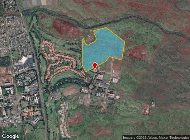  1300 N Holopono St, Kihei, HI Parcel Map