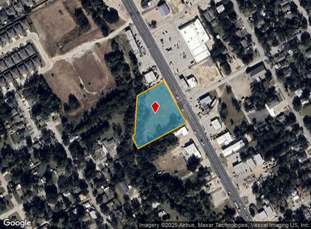  1201 N Main St, Cleburne, TX Parcel Map
