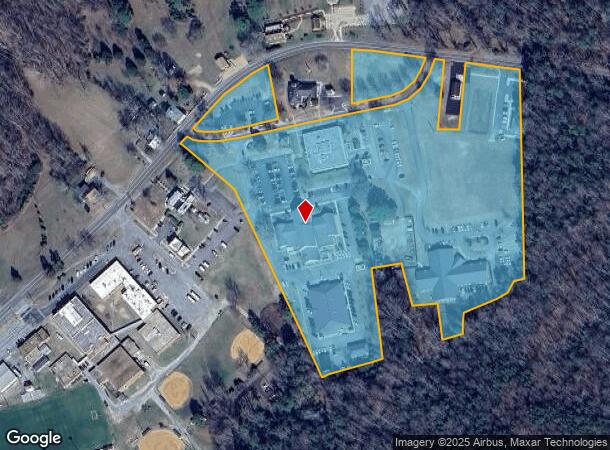 12001 Courthouse Cir, New Kent, VA Parcel Map