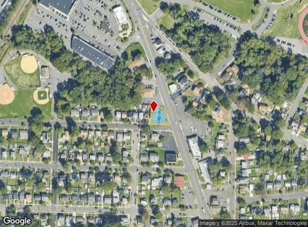  705 Amboy Ave, Woodbridge, NJ Parcel Map