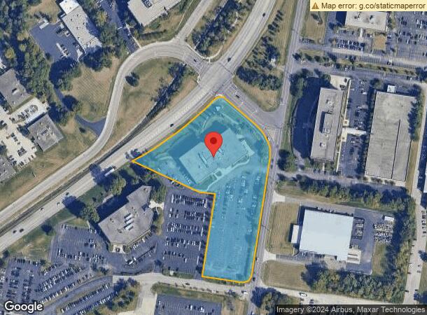  10101 Alliance Rd, Blue Ash, OH Parcel Map