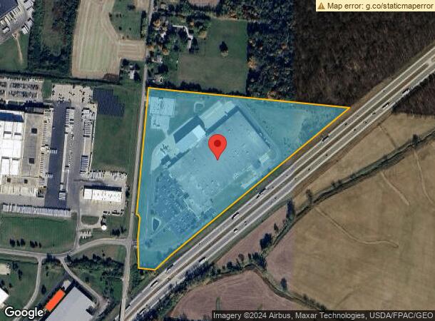  1000 Titus Rd, Springfield, OH Parcel Map