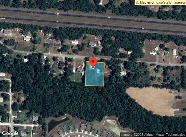  5794 Woodlawn Cemetary Rd, Macclenny, FL Parcel Map