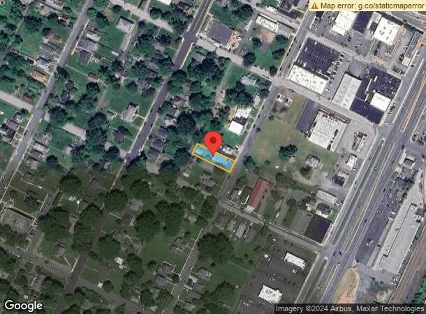  128 S Parke St, Aberdeen, MD Parcel Map