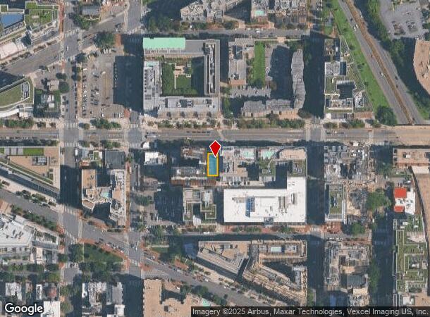  444 K St Nw, Washington, DC Parcel Map