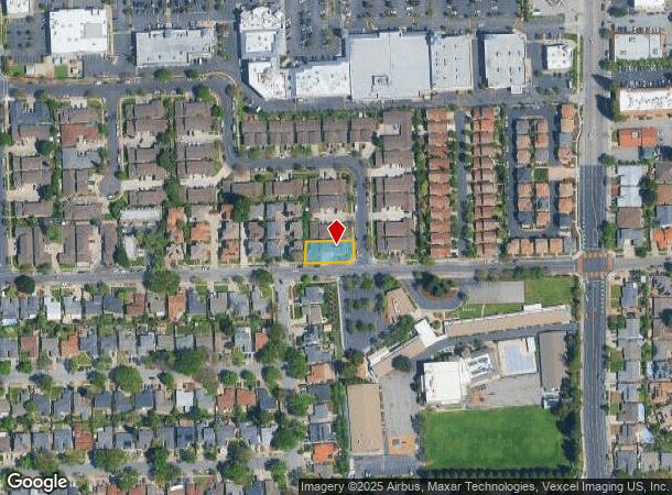 1671 Bucknall Rd, Campbell, CA Parcel Map
