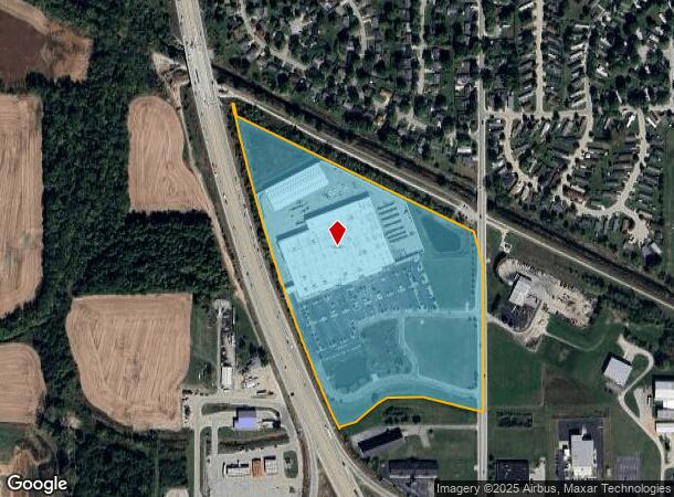  402 Sam Ralston Rd, Lebanon, IN Parcel Map