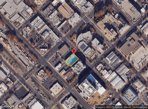 819 10Th St, Modesto, CA Parcel Map