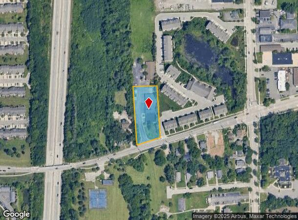  2608 W Liberty St, Ann Arbor, MI Parcel Map