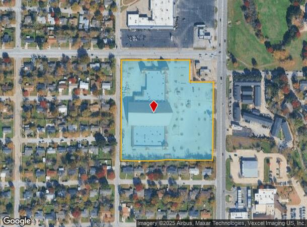 4051 Denton Hwy, Haltom City, TX Parcel Map