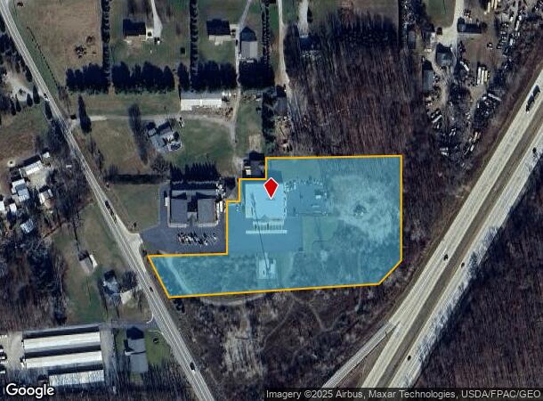  6923 Summerfield Rd, Petersburg, MI Parcel Map