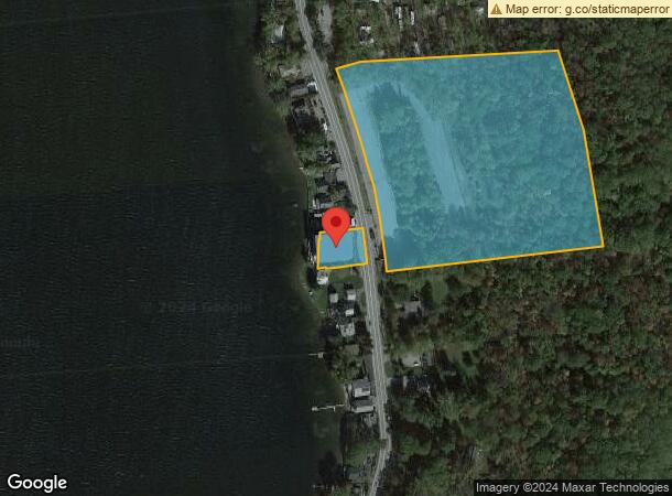  5654 E Lake Rd, Conesus, NY Parcel Map