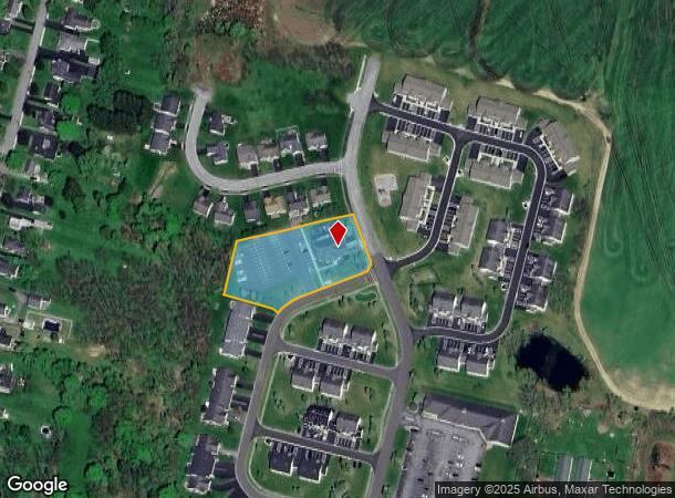  597 Collins St, Avon, NY Parcel Map