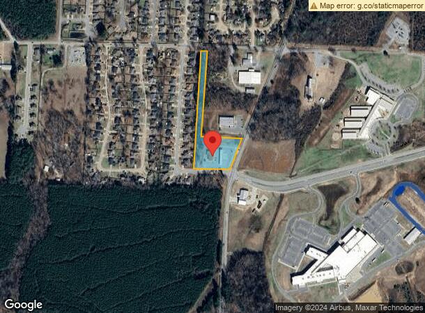  1524 S Reynolds Rd, Bryant, AR Parcel Map