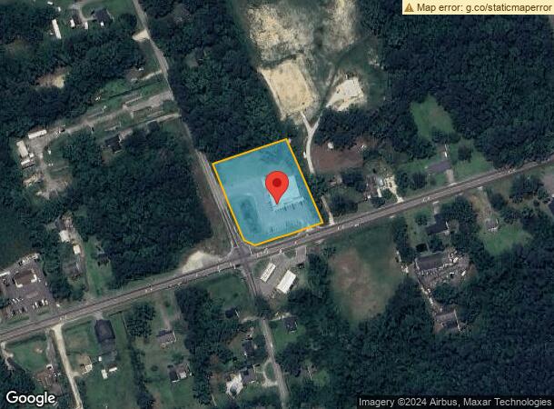  2100 Burgaw Hwy, Jacksonville, NC Parcel Map