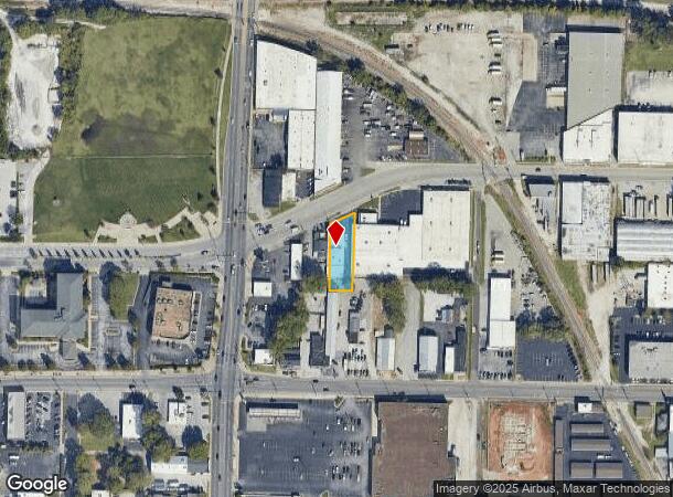  1232 E Trafficway St, Springfield, MO Parcel Map
