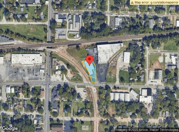  1245 E Commercial St, Springfield, MO Parcel Map