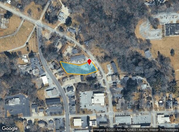119 Falls Rd, Toccoa, GA Parcel Map
