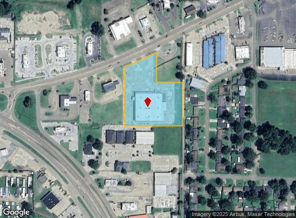  813 W Park Ave, Greenwood, MS Parcel Map