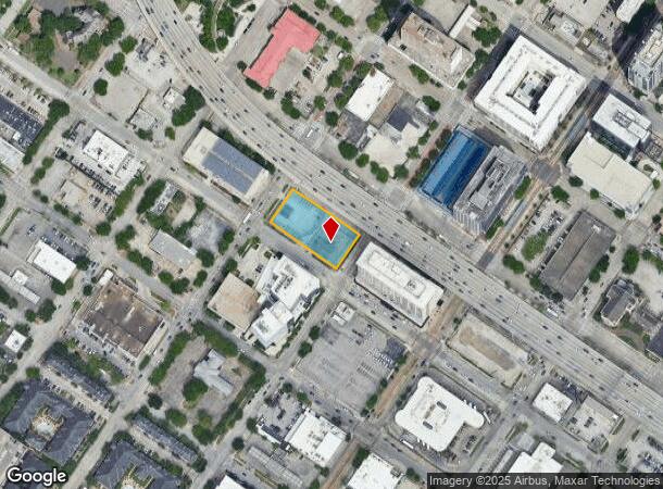  2020 Travis St, Houston, TX Parcel Map