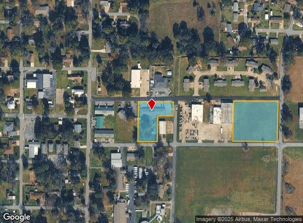 215 Waggoner St, Lonoke, AR Parcel Map