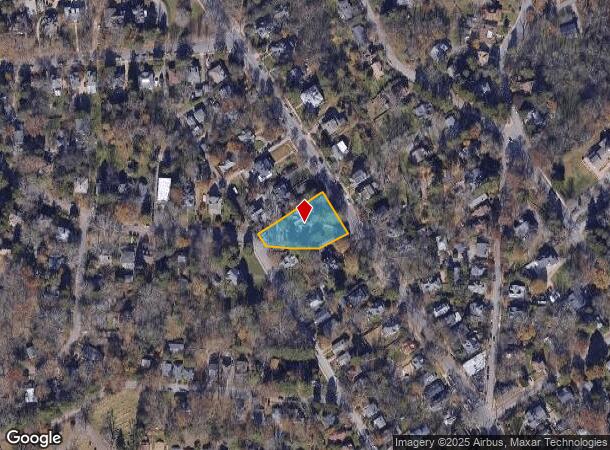  288 Montford Ave, Asheville, NC Parcel Map